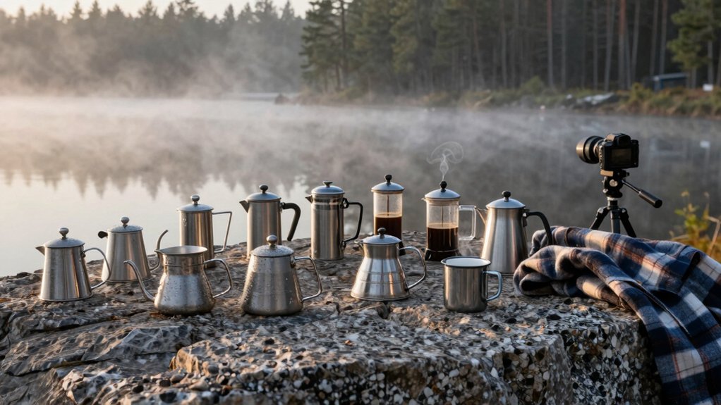 9 best camping coffee maker kits 2026