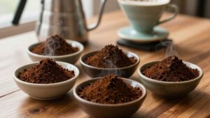 coarse to fine drip grinds