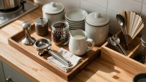 coffee accessory organization guide