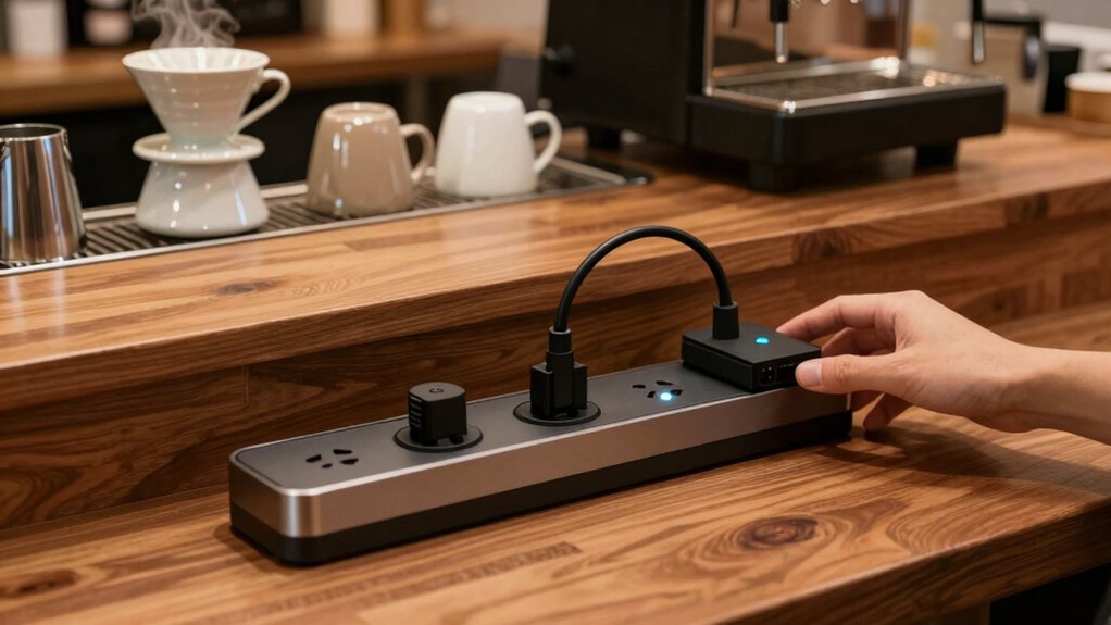 coffee bar electrical safety guidelines