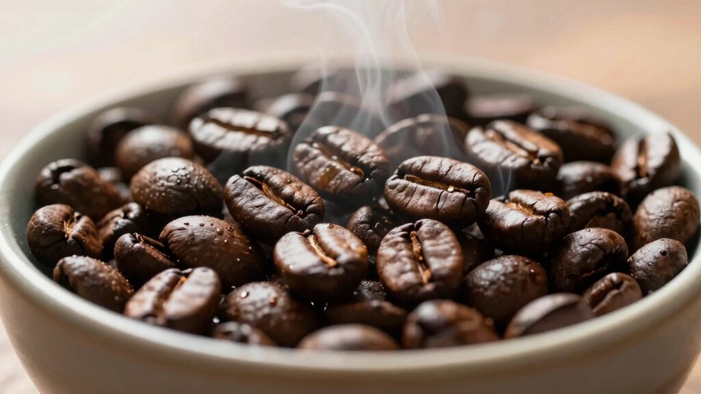 coffee degassing after roasting