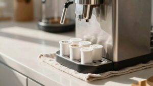 coffee machine water filter schedule