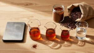 cold brew recipe chart