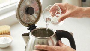 descaling an electric kettle
