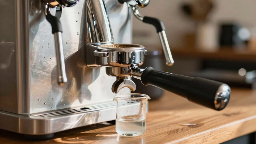 espresso machine descaling frequency