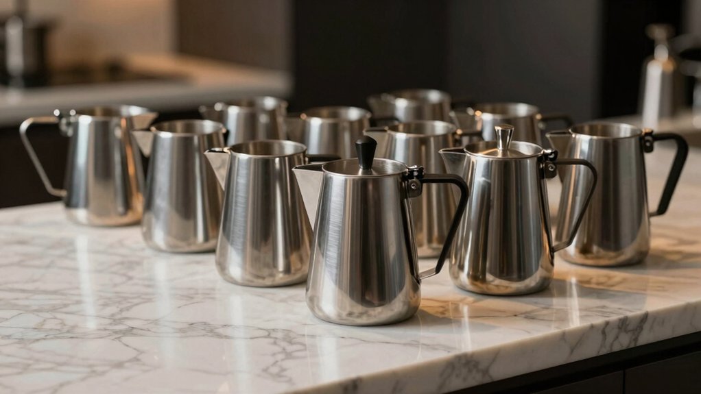 espresso steaming pitchers roundup 2026