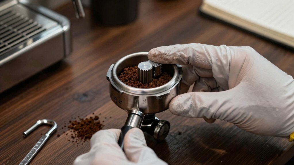grinder calibration checklist details