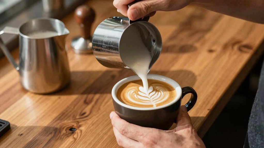 latte art basics for beginners