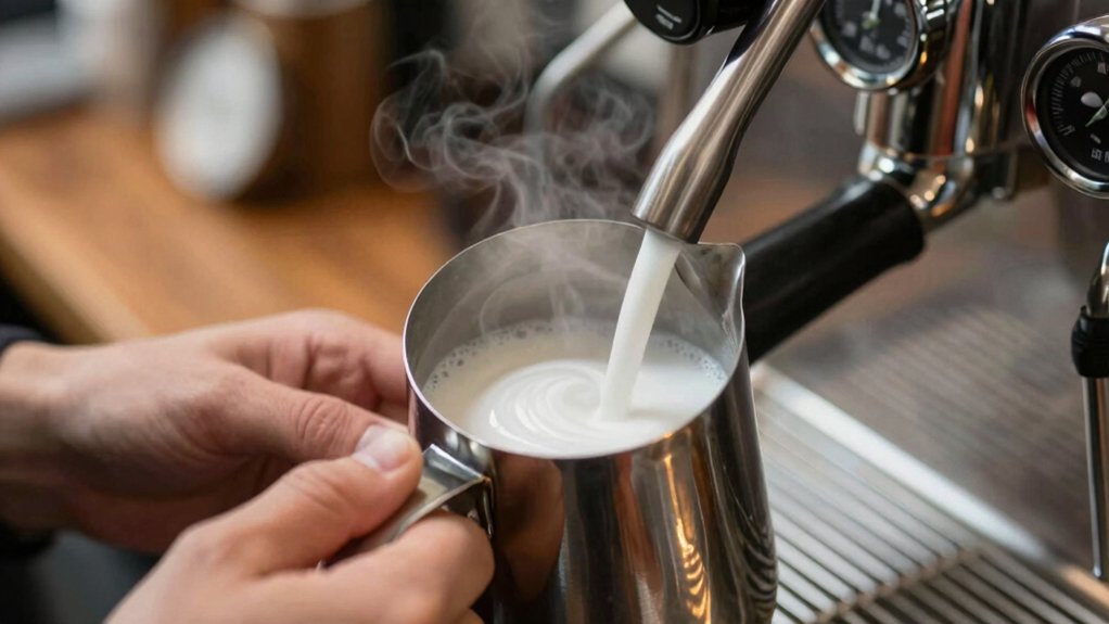 milk steaming basics for microfoam