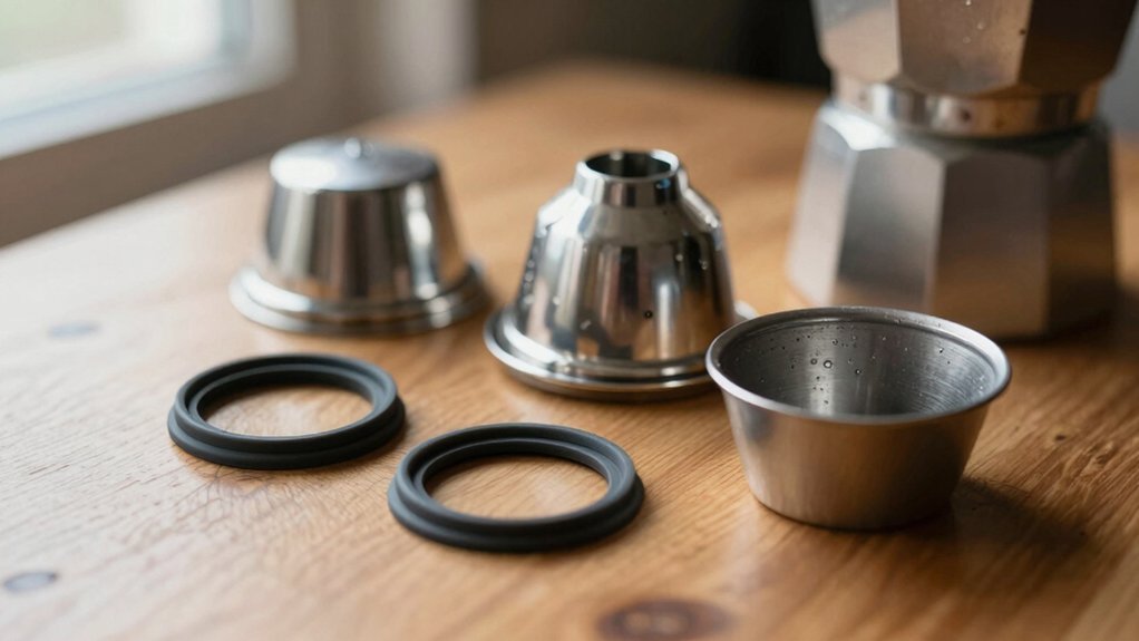 moka pot gasket sizes guide