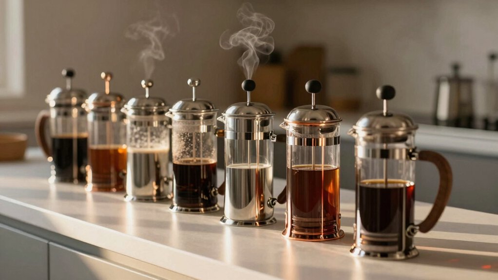 stainless steel french presses 2026