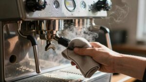 steam wand cleaning procedure steps