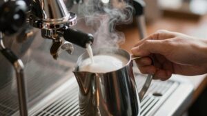 steaming milk without foam
