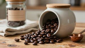 storing coffee beans for freshness