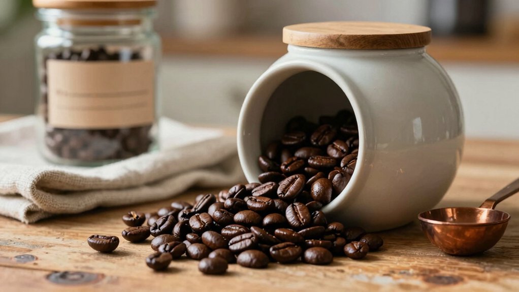 storing coffee beans for freshness