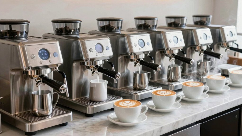 ten best latte machines with frothers