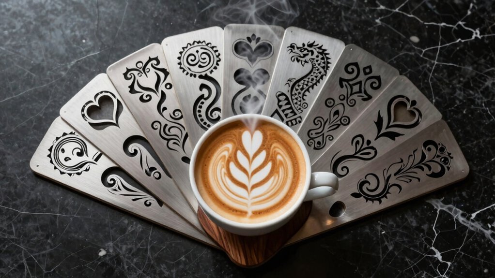 top latte art stencils 2026
