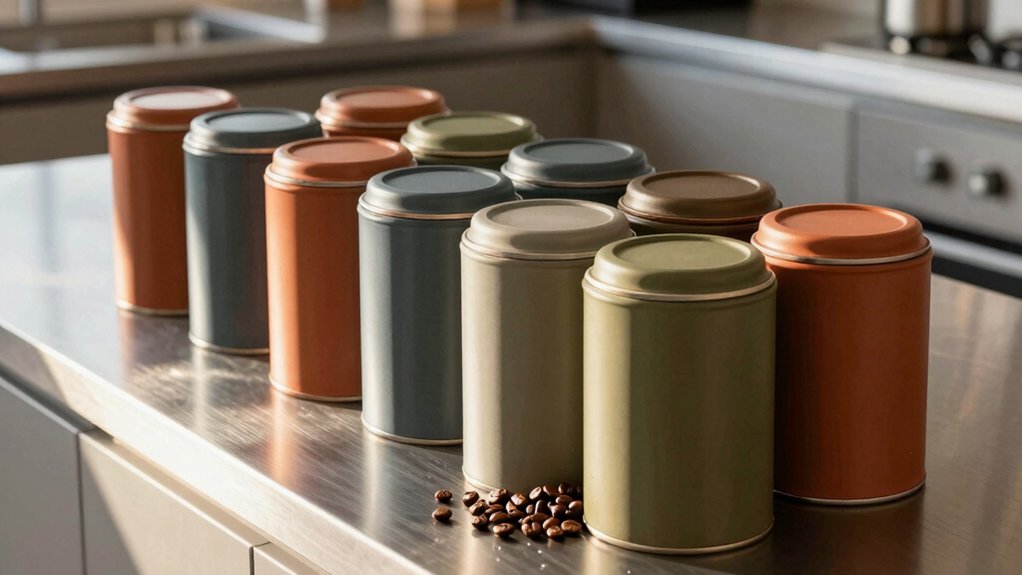 vacuum canisters preserve beans freshness