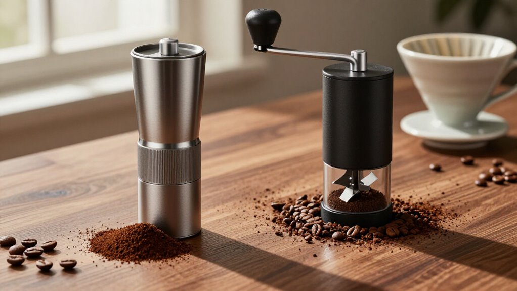 burr grinders superior coffee quality