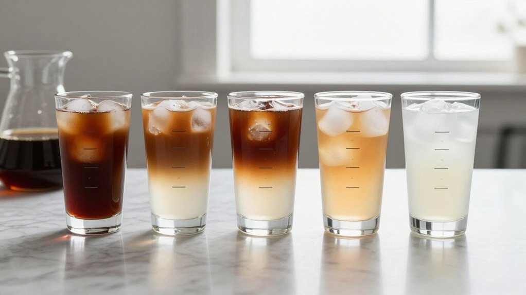 cold brew concentrate dilution chart