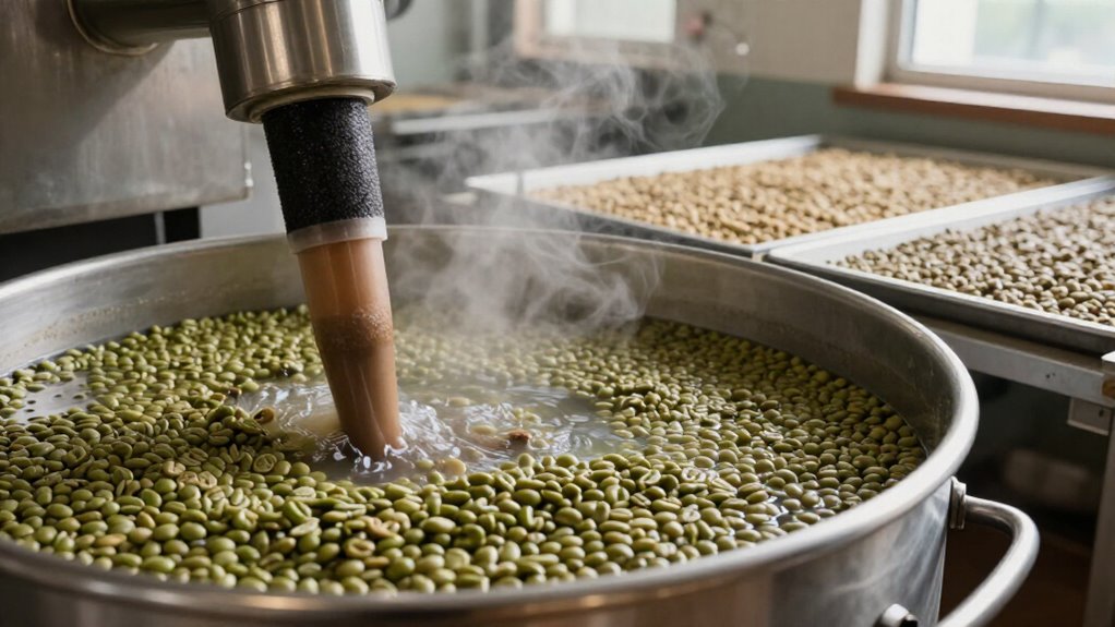 decaf coffee extraction process explained