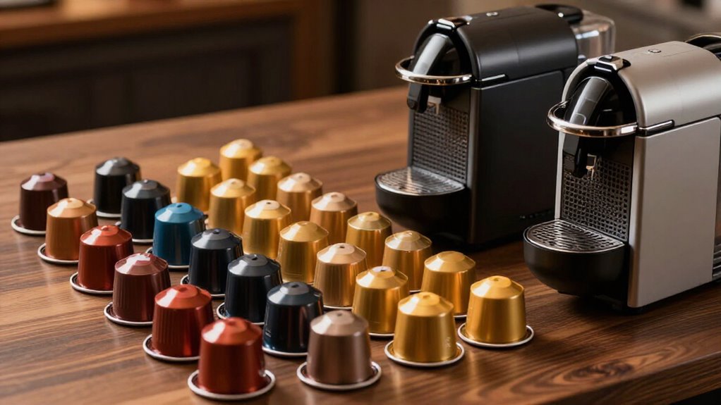 nespresso capsule compatibility chart