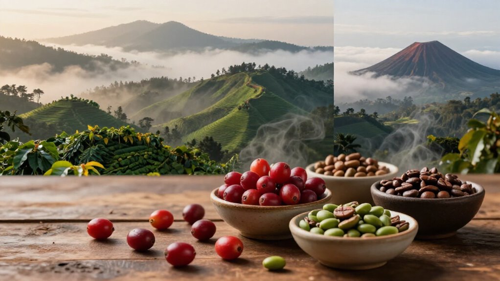 region shapes coffee flavor