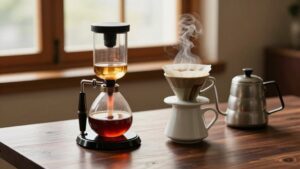 siphon vs pour over brew faceoff